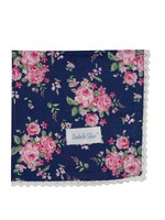 Isabelle Rose Serviette mit Spitze Bella Blau