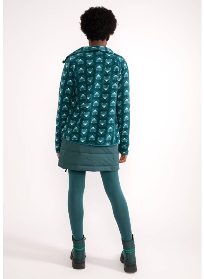 Fleecejacke Extra Layer short - stylish and chic flower