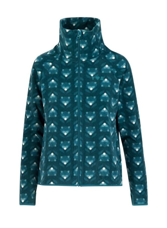 Fleecejacke Extra Layer short - stylish and chic flower