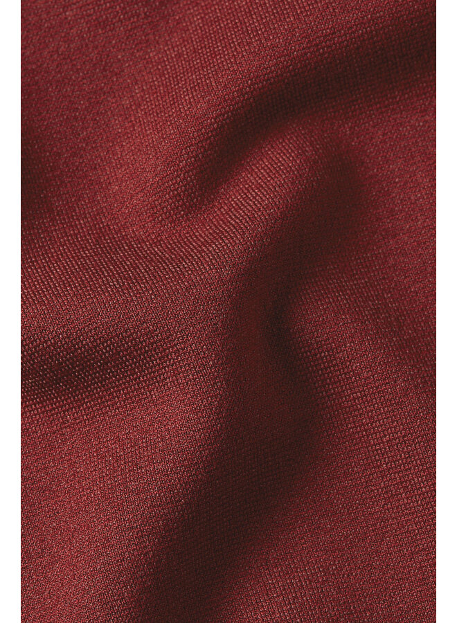 Rock - Border Skirt Milano Uni - Beet Red