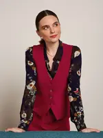 King Louie Weste - Bianca Gilet Marple - Rumba Red