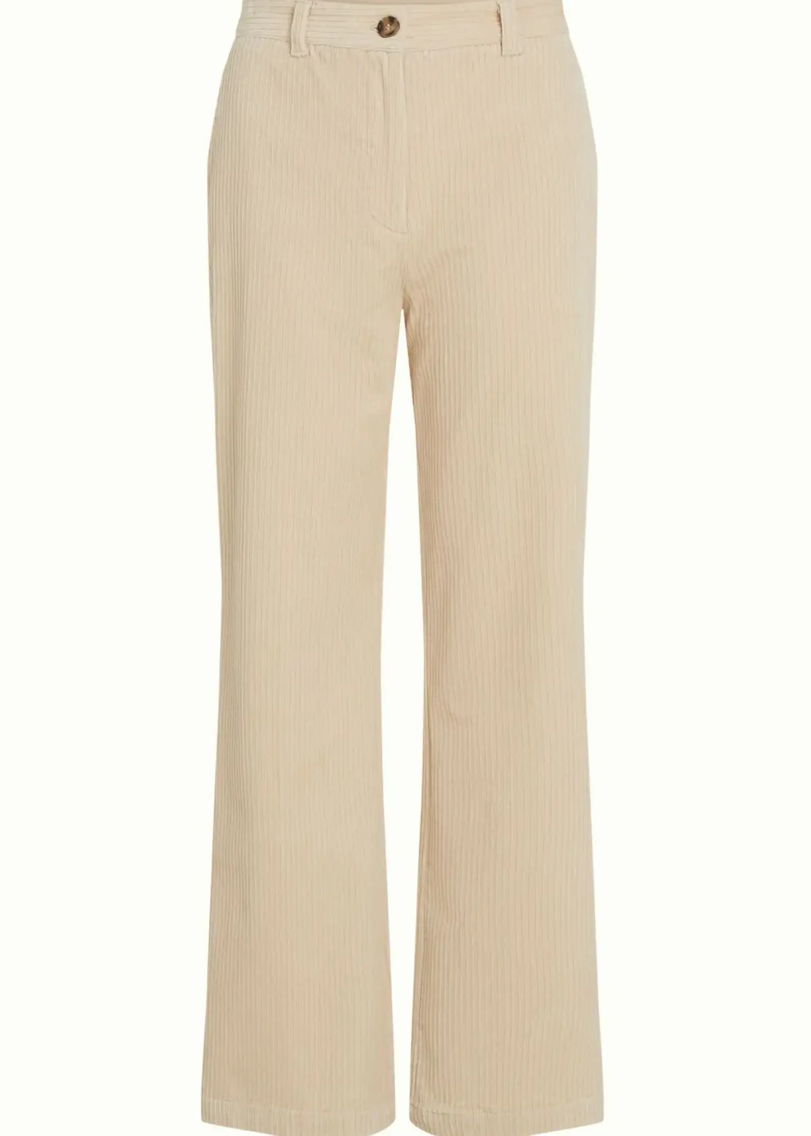 King Louie Hosen - Marcie Pants Corduroy - Ivory