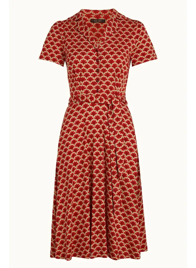 Kleid - Sheeva Dress Touche - True Red