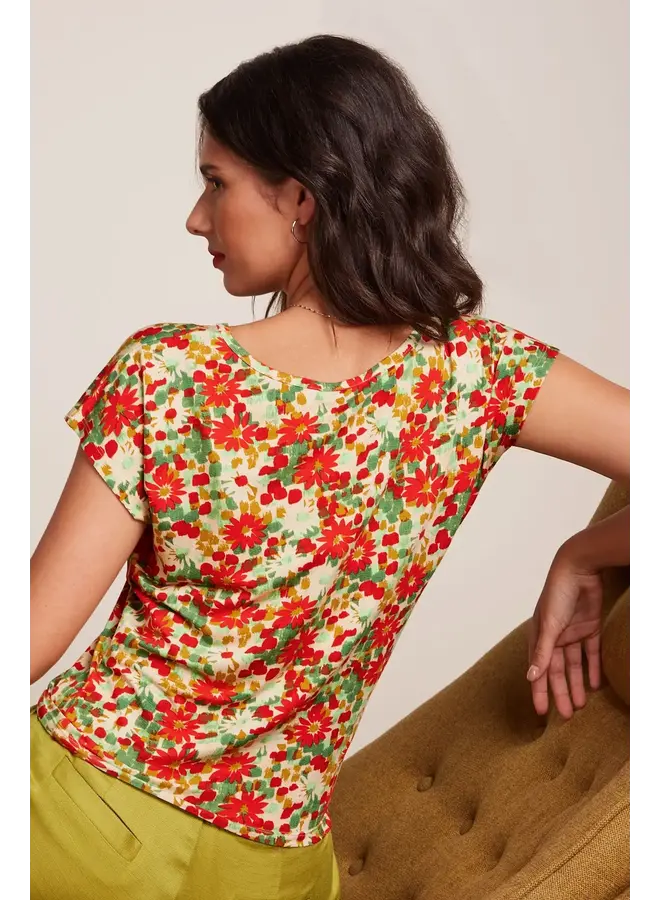 Aria Knot Top Punch - Fire Red
