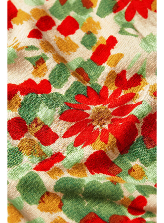 Aria Knot Top Punch - Fire Red