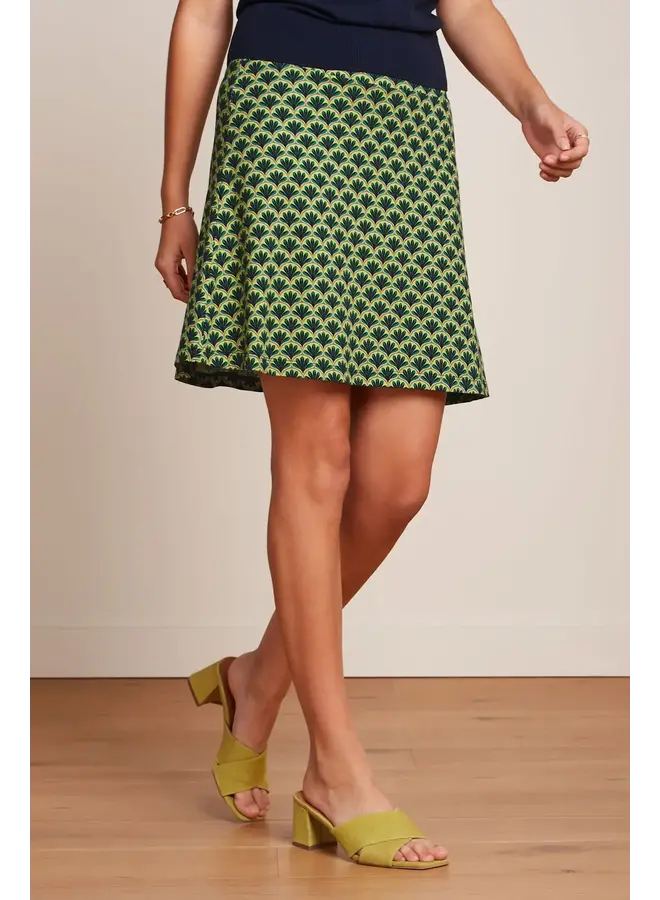 Border Skirt Touche - Beacon Blue