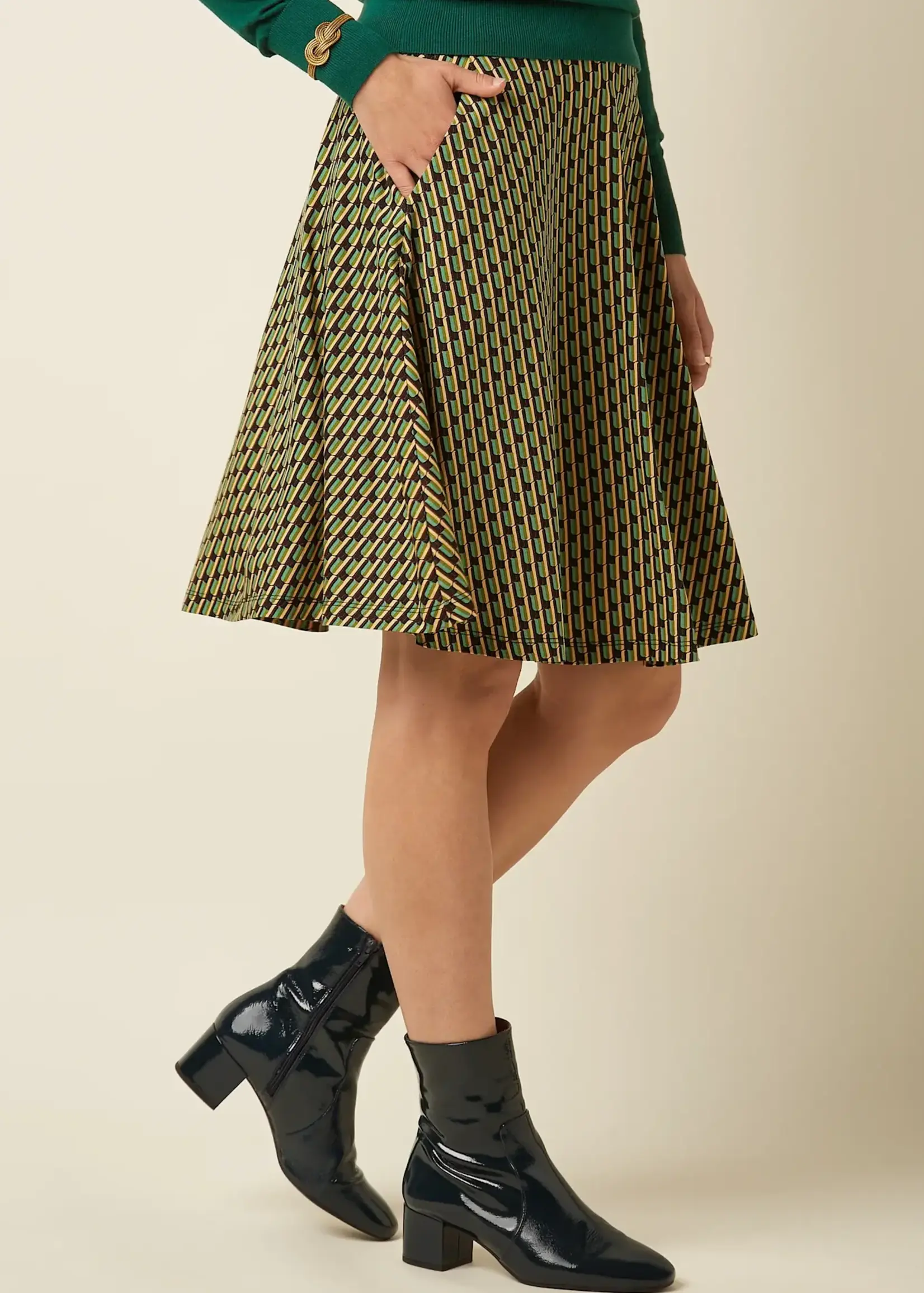 King Louie Rock - Serena Skirt Gauzy - Black