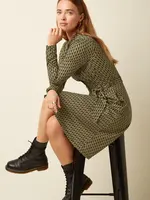 King Louie Kleid - Sheeva Dress Gauzy - Black