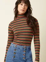 King Louie Rollneck Top Lumi Stripe - Multi Color