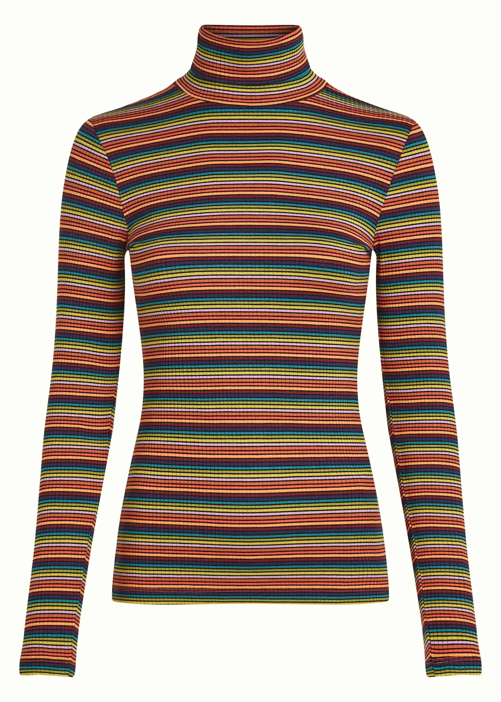 King Louie Rollneck Top Lumi Stripe - Multi Color