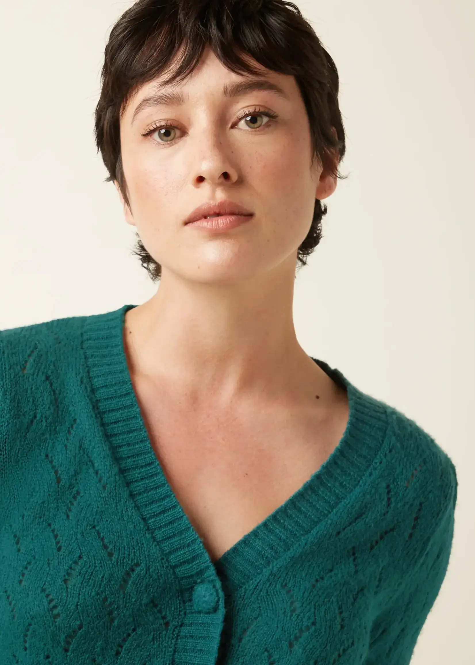 King Louie Cardi V Farfalle - Spruced Green