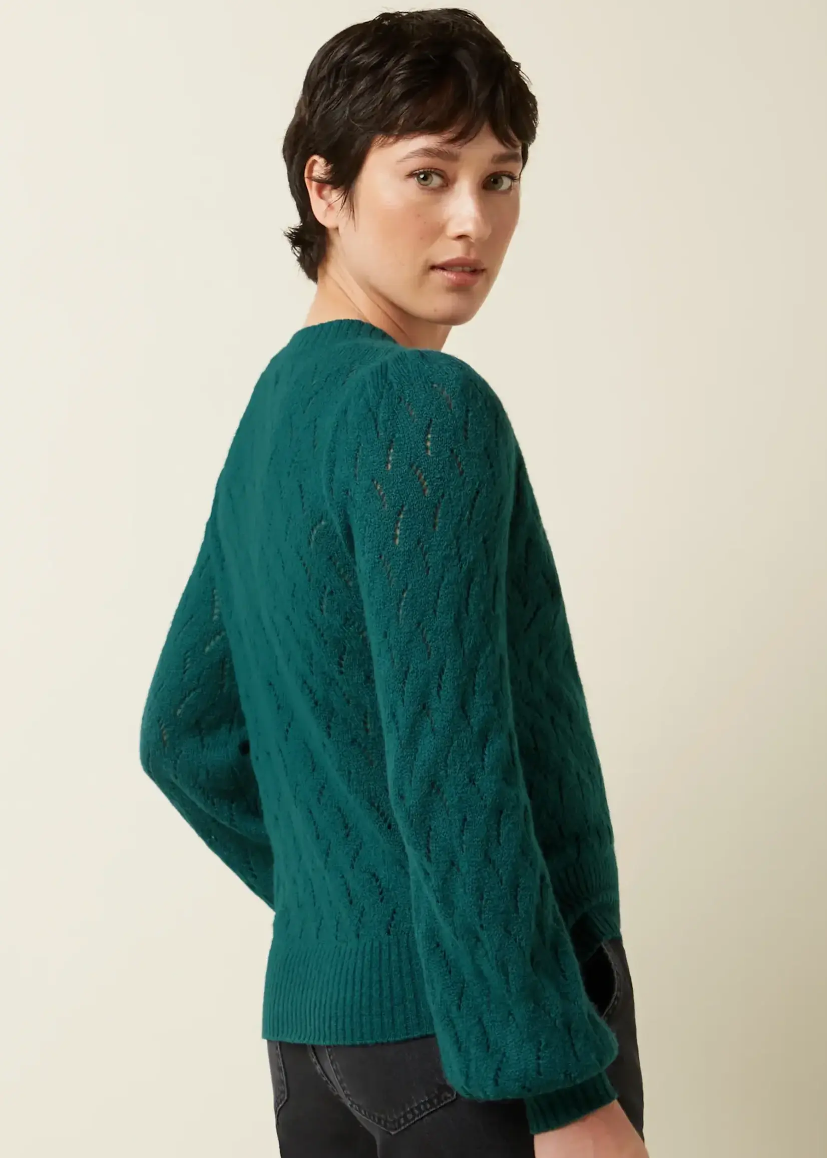 King Louie Cardi V Farfalle - Spruced Green