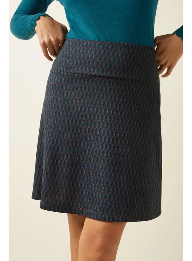 Rock - Border Skirt Spring - Evening Blue