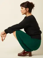 King Louie Border Skirt Milano Uni - Botanical Green