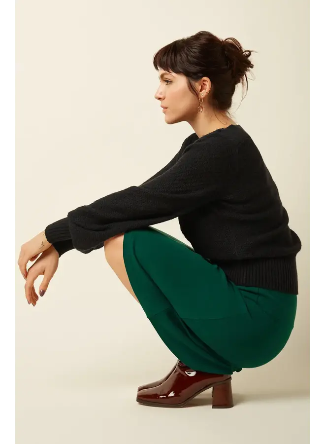 Border Skirt Milano Uni - Botanical Green