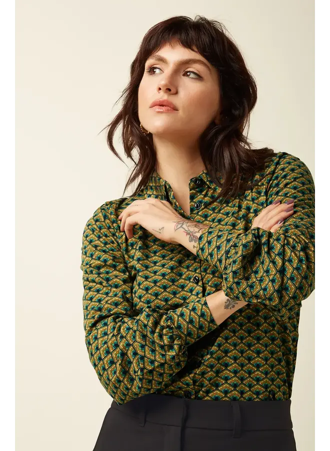 Bluse - Carina Blouse Frio - Spruced Green