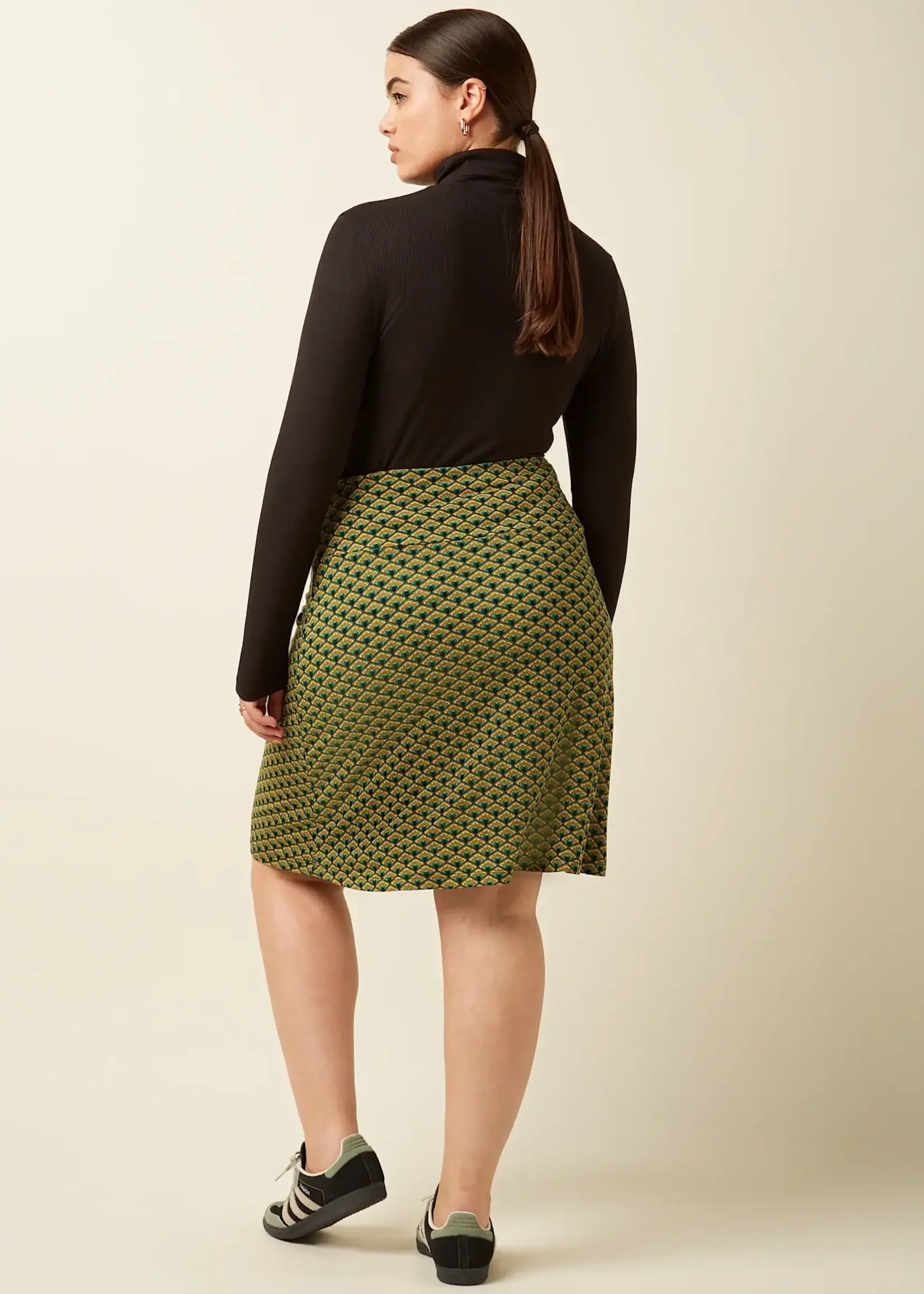 King Louie Rock - Border Skirt Frio - Spruced Green