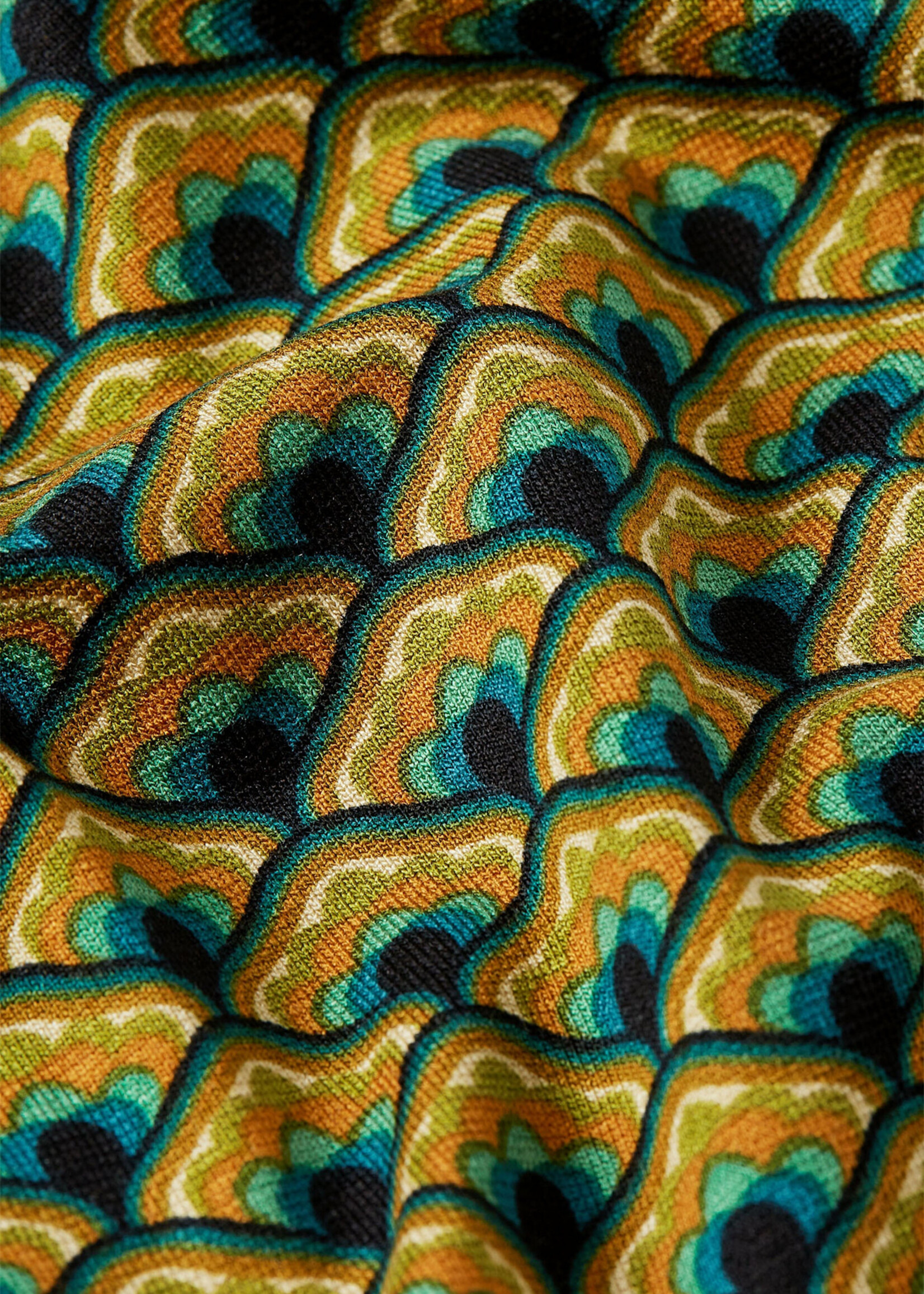 King Louie Rock - Border Skirt Frio - Spruced Green