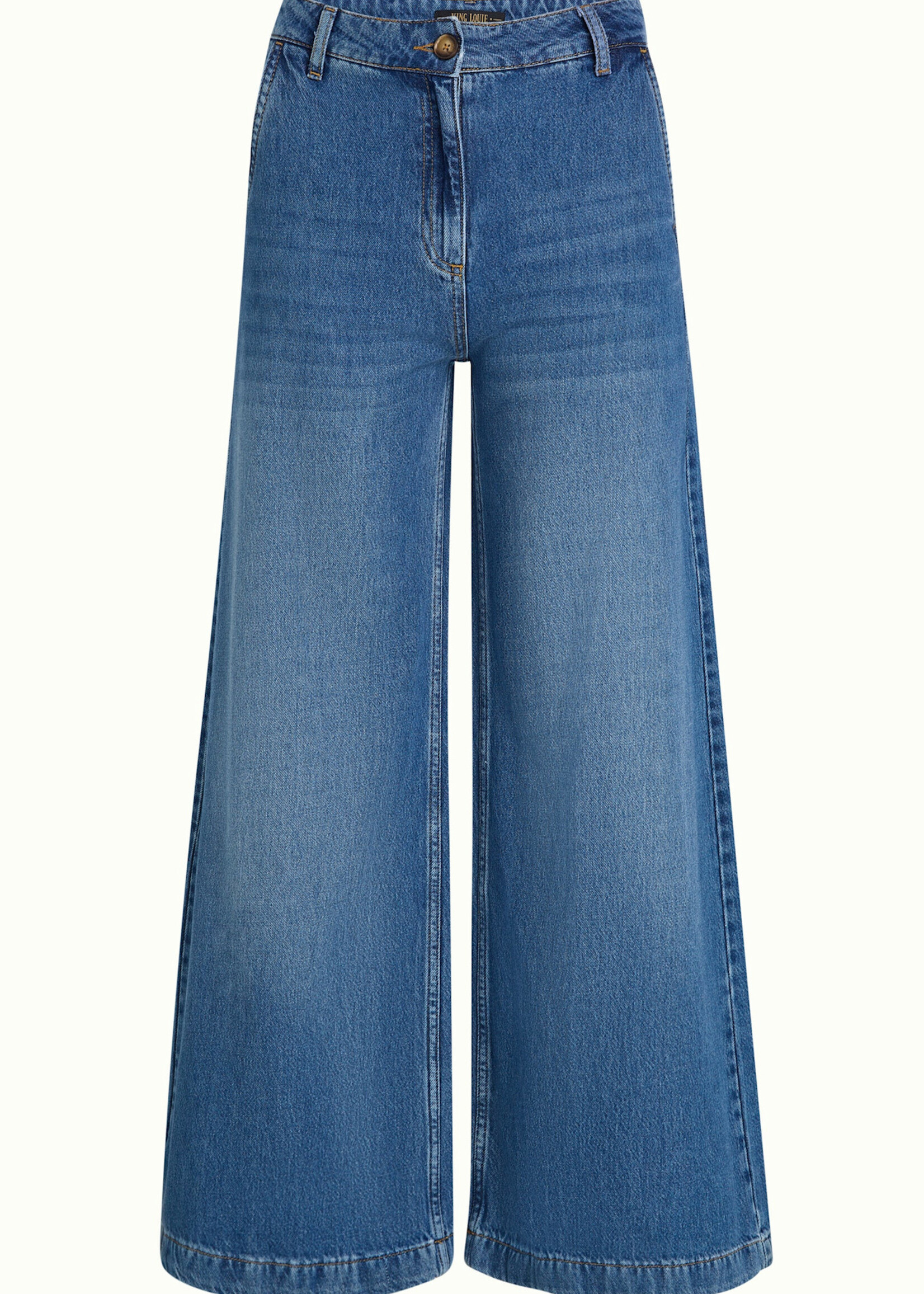 King Louie Hosen - Peppa Pants Stone Denim - Blue Tint