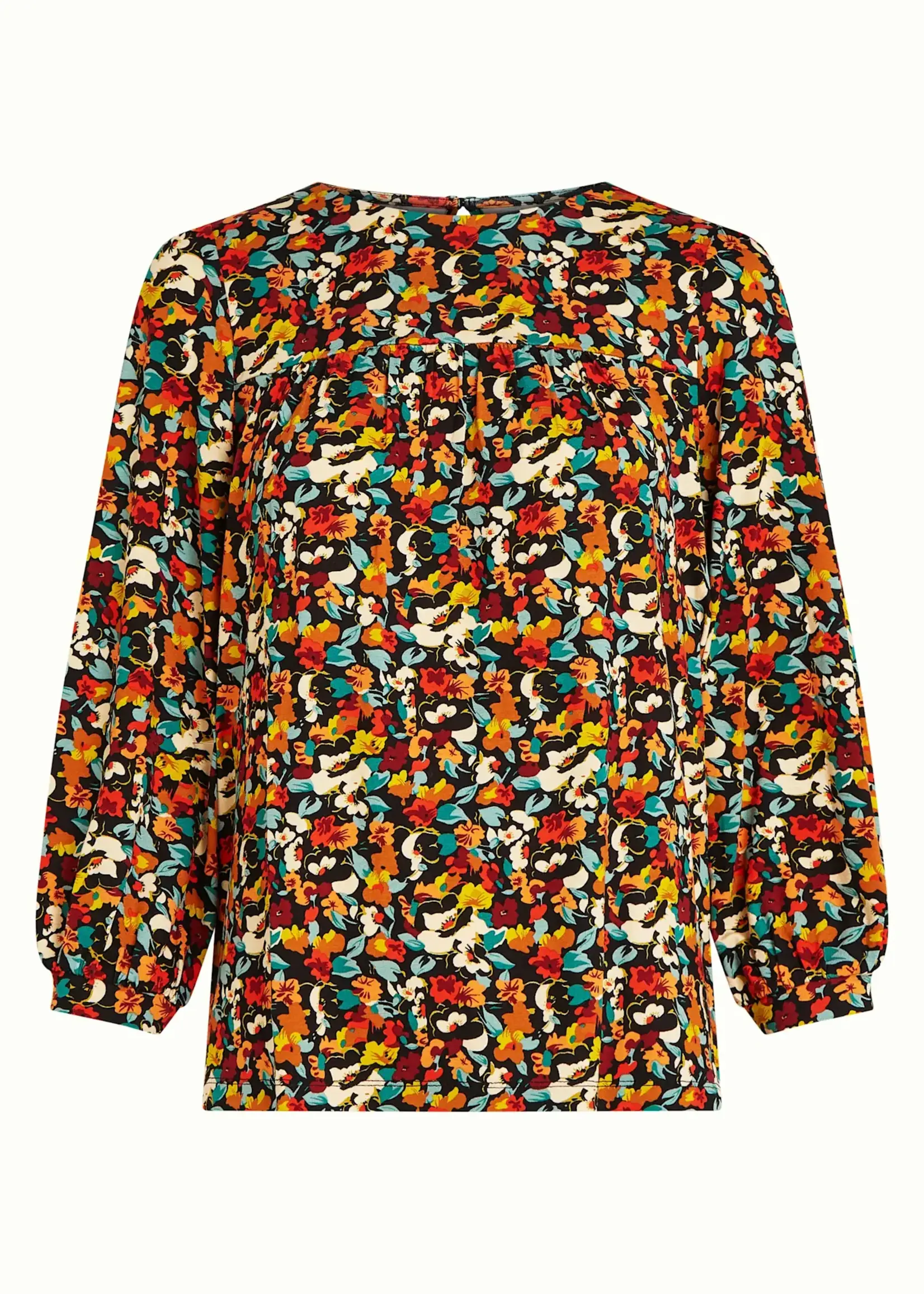 King Louie Luella Top Mauve - Multi Color