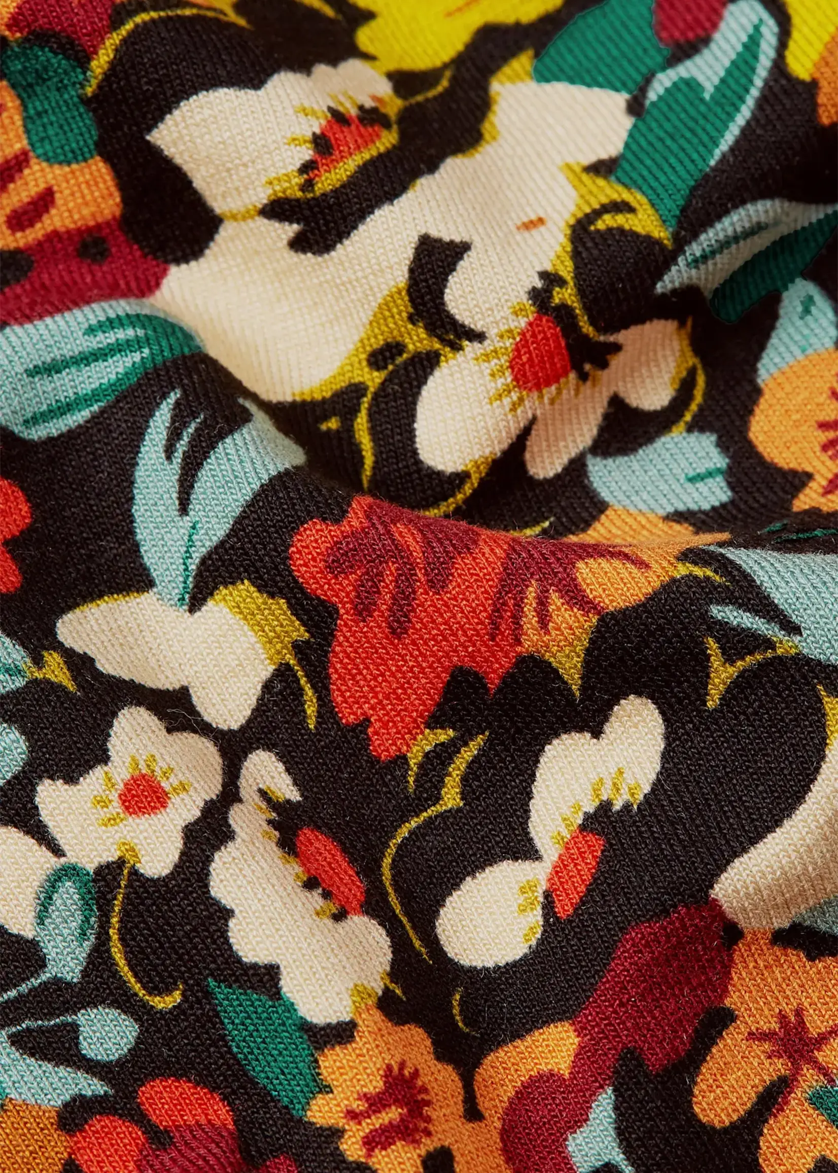 King Louie Luella Top Mauve - Multi Color