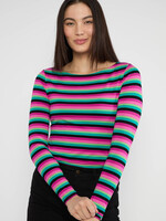 Blutsgeschwister Streifenshirt Sweet Sailorette - magical rainbow stripes