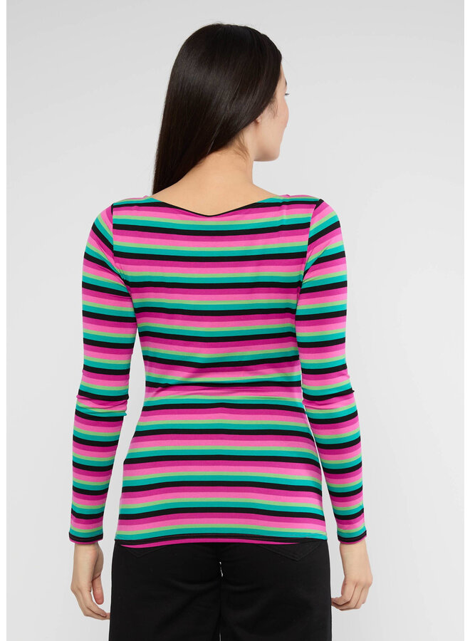 Streifenshirt Sweet Sailorette - magical rainbow stripes