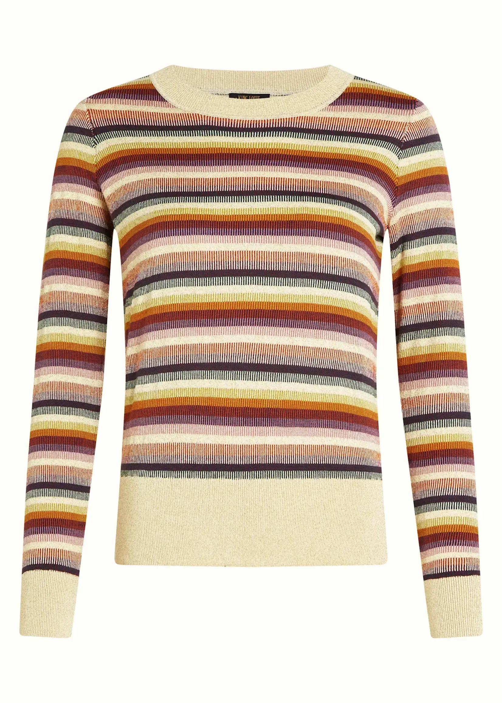 King Louie Agnes Top Mercury - Cream