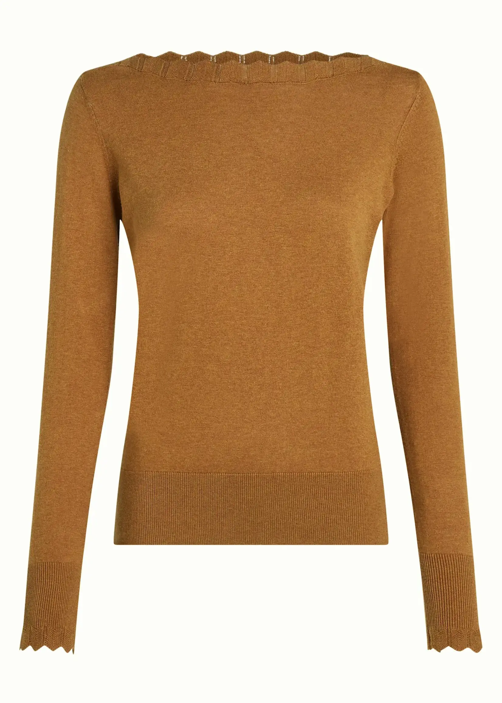 King Louie Audrey Top Cocoon - Maple Orange