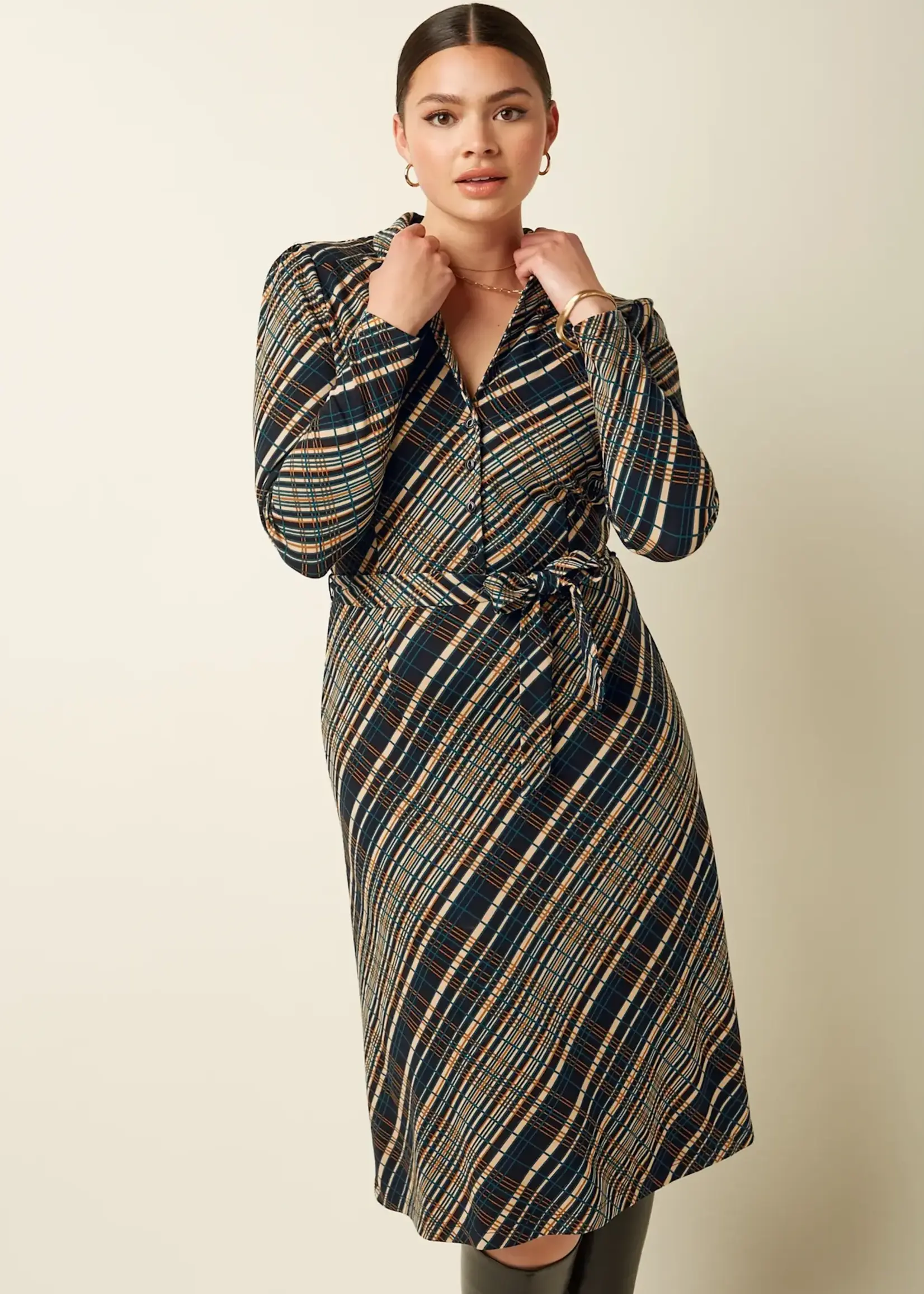 King Louie Kleid - Lola Dress Chime - Black