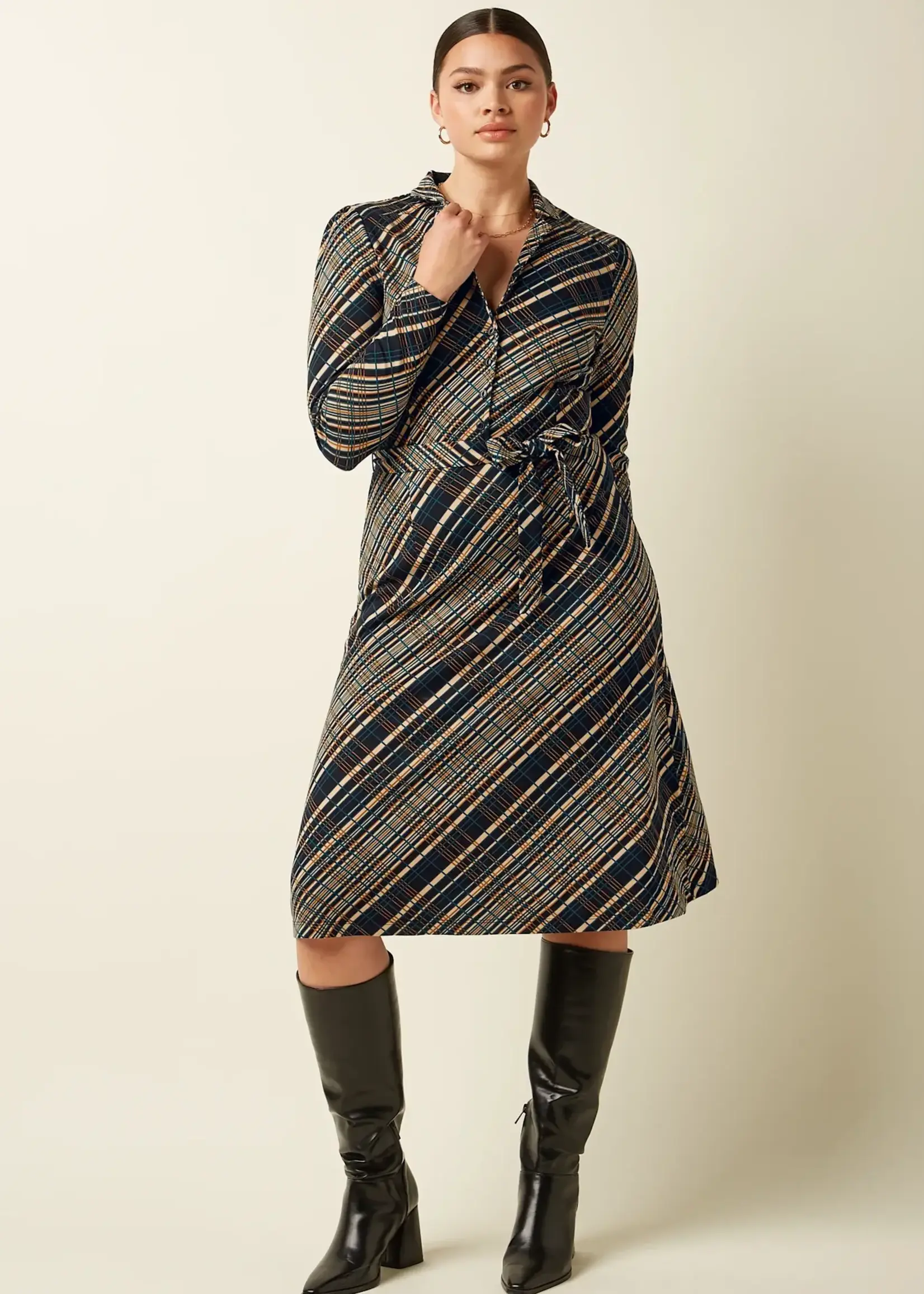 King Louie Kleid - Lola Dress Chime - Black