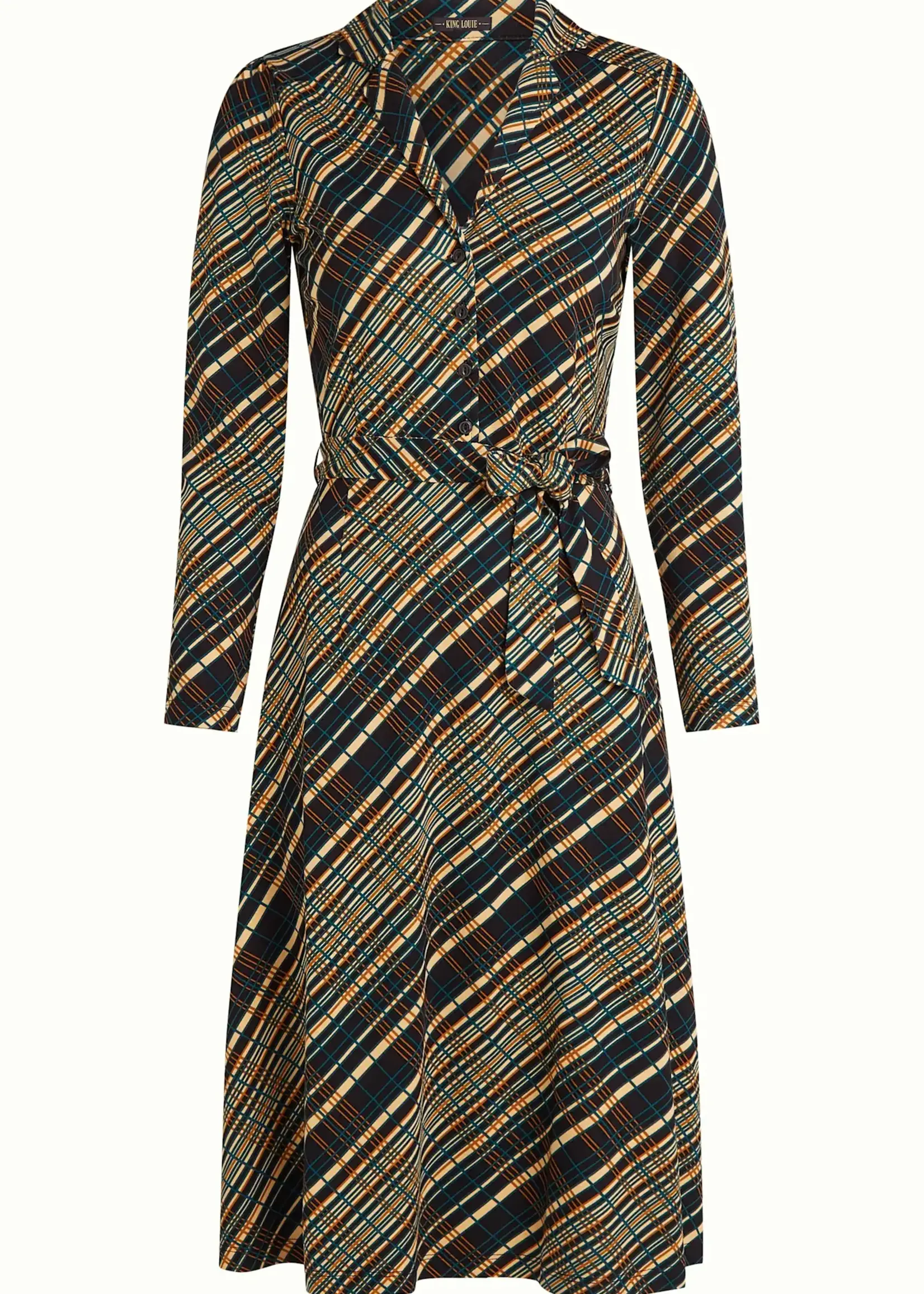 King Louie Kleid - Lola Dress Chime - Black