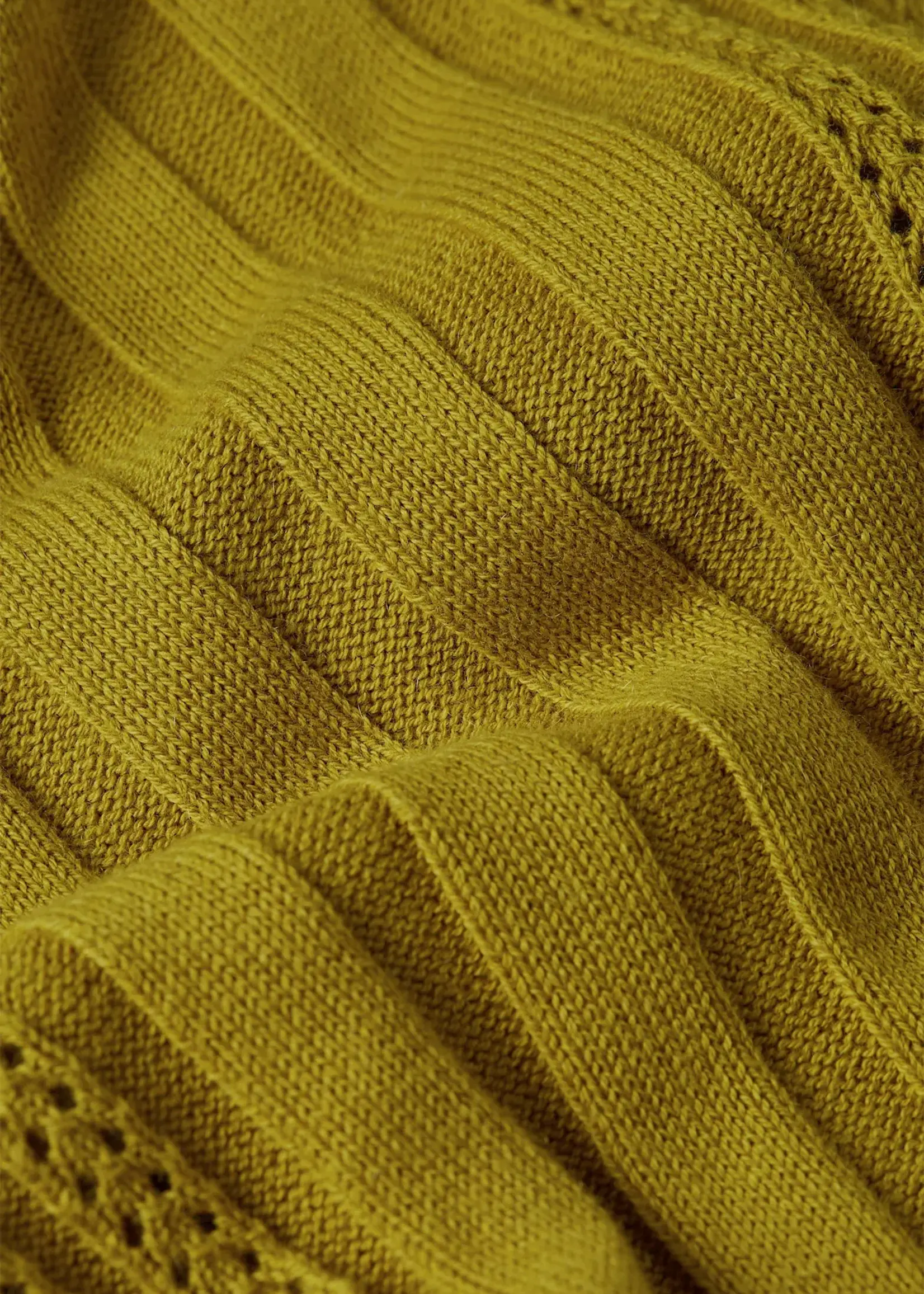 King Louie Sofie Cardi Carmi - Curry Yellow