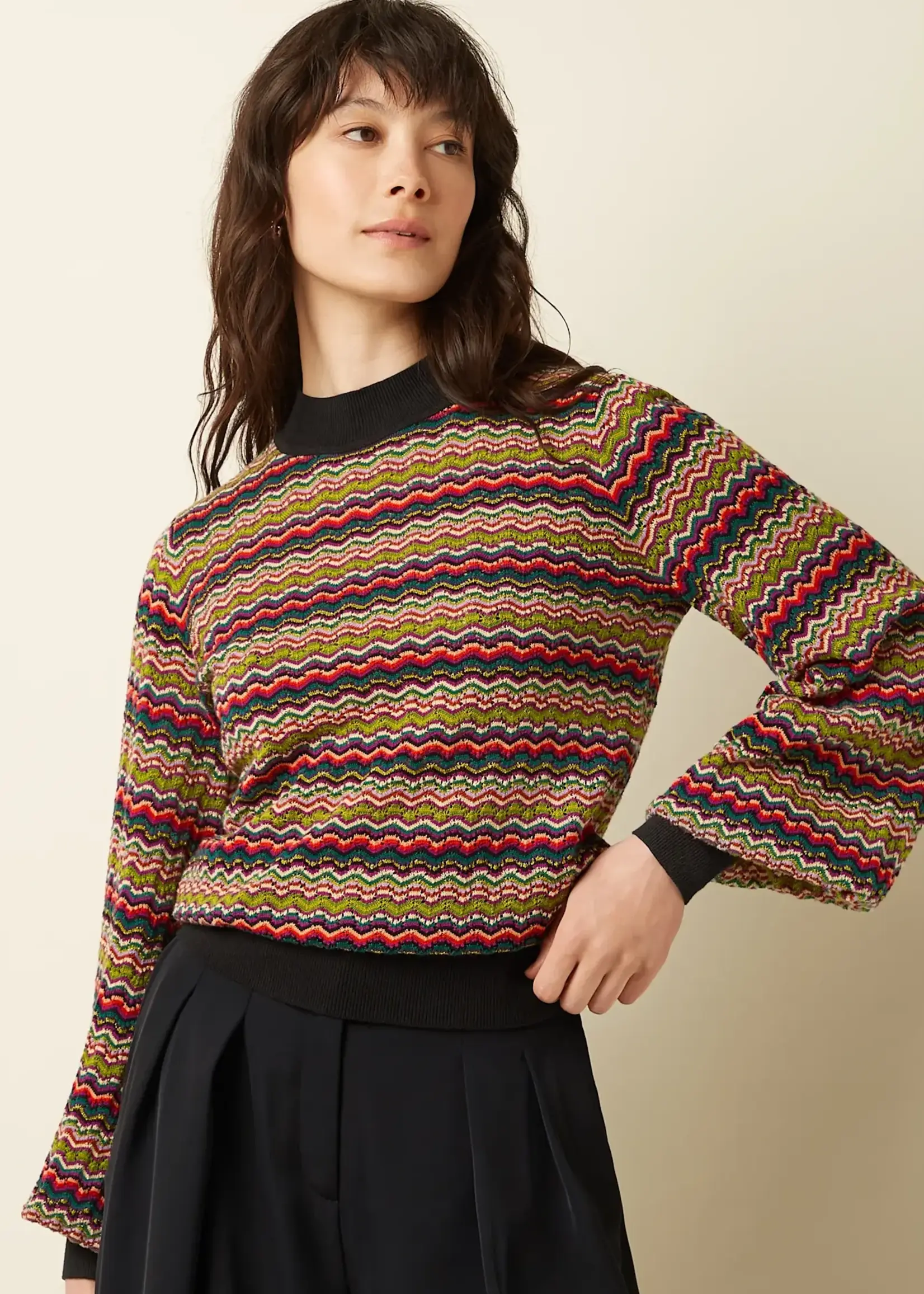 King Louie Maya Turtle Top Meisel - Multi Color