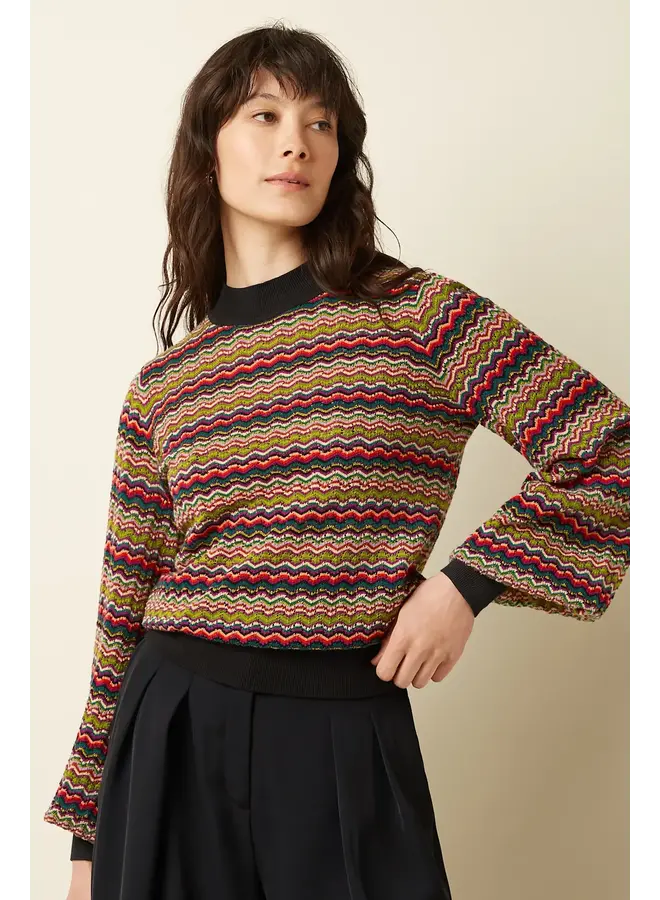 Maya Turtle Top Meisel - Multi Color