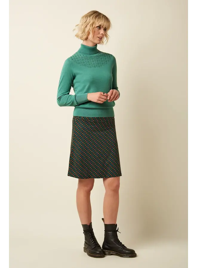 Rock - Border Skirt Brisk - Spruced Green