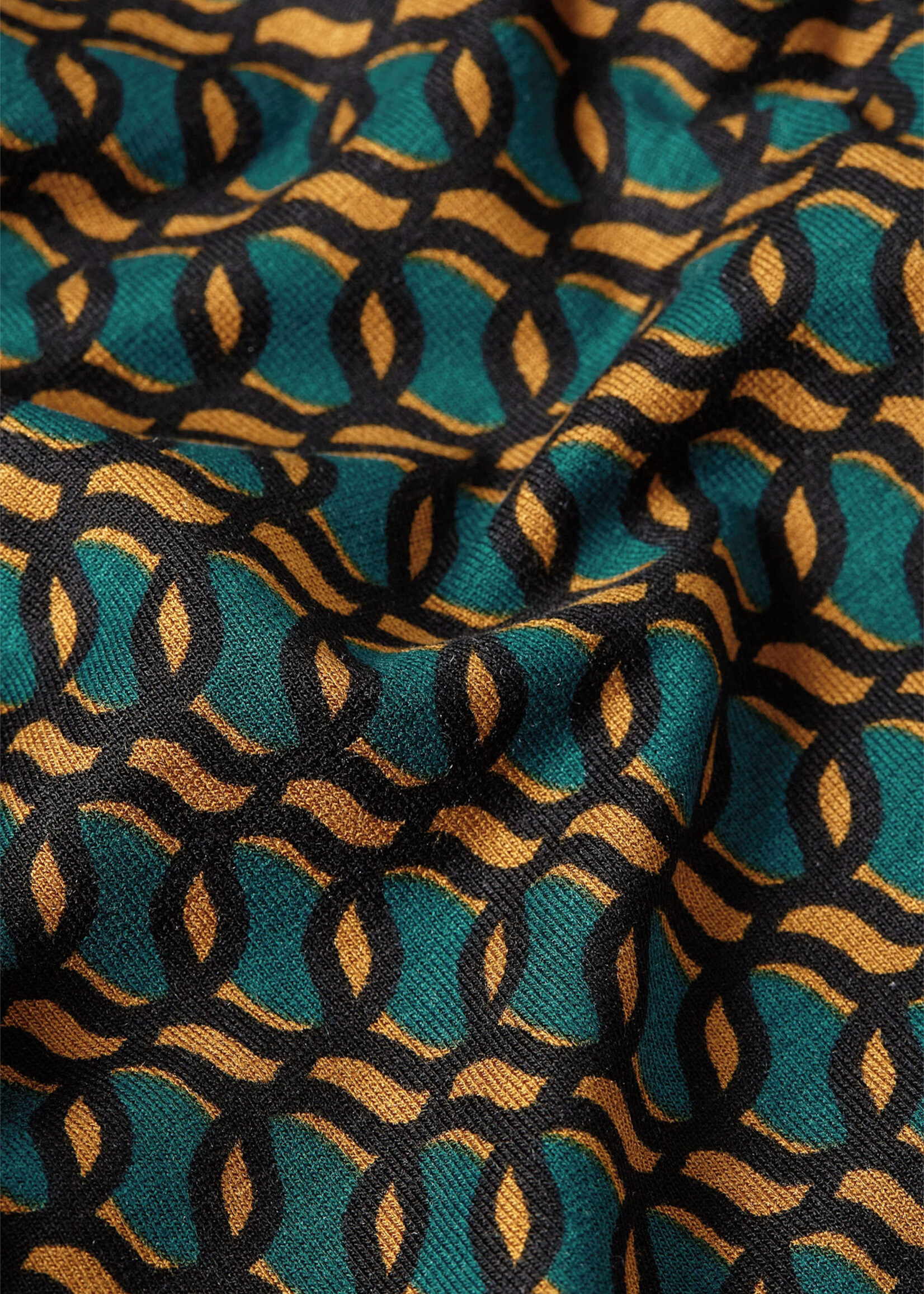 King Louie Rock - Border Skirt Brisk - Spruced Green