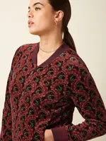 King Louie Jacke - Bessie Jacket Winkle - Porto Red