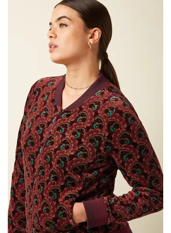 Jacke - Bessie Jacket Winkle - Porto Red