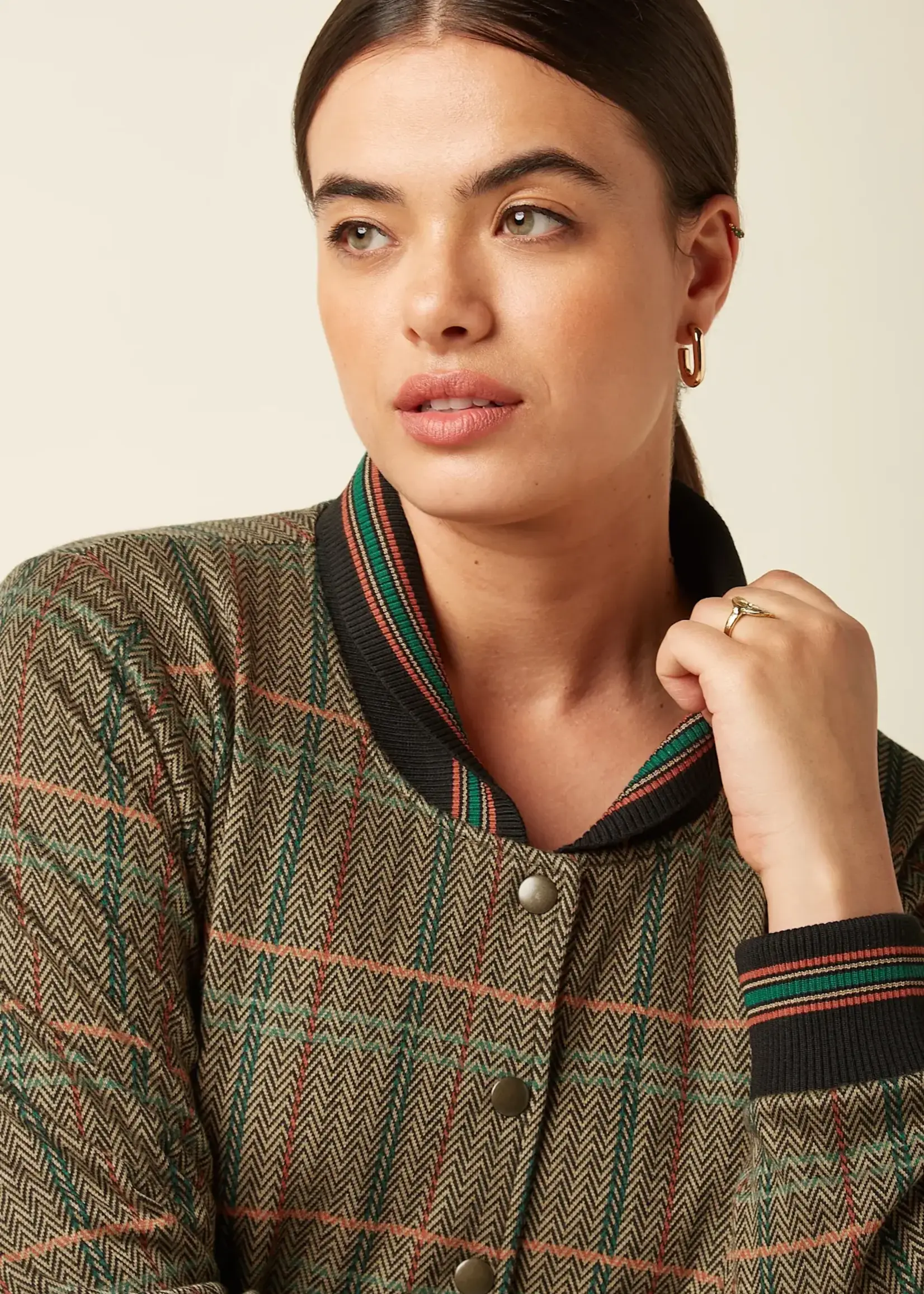 King Louie Jacke - Cleo Jacket Luton - Black