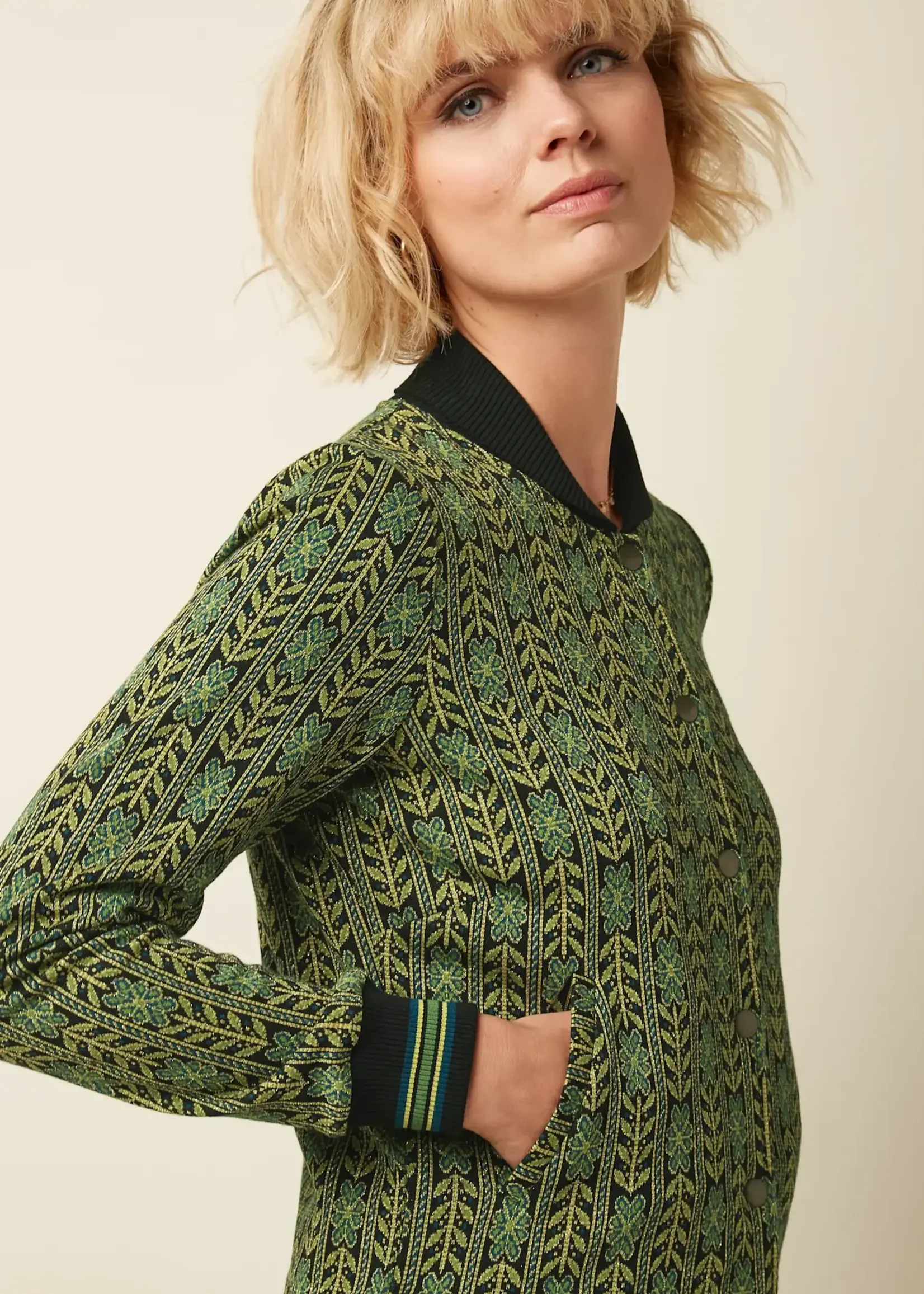 King Louie Jacke - Cleo Jacket Dumas - Spruced Green