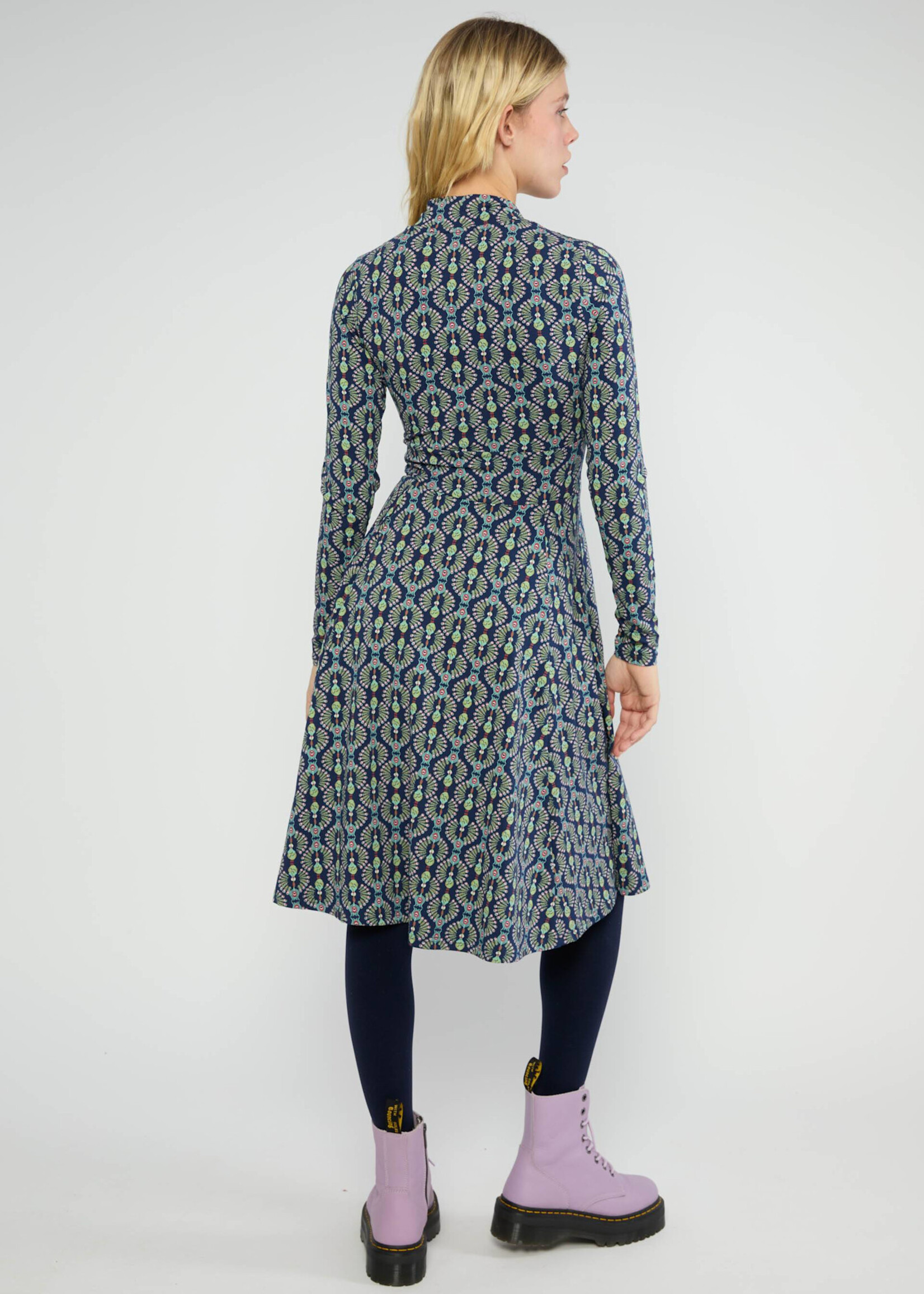 Blutsgeschwister Herbstkleid Shalala Tralala Shawl - feather duster