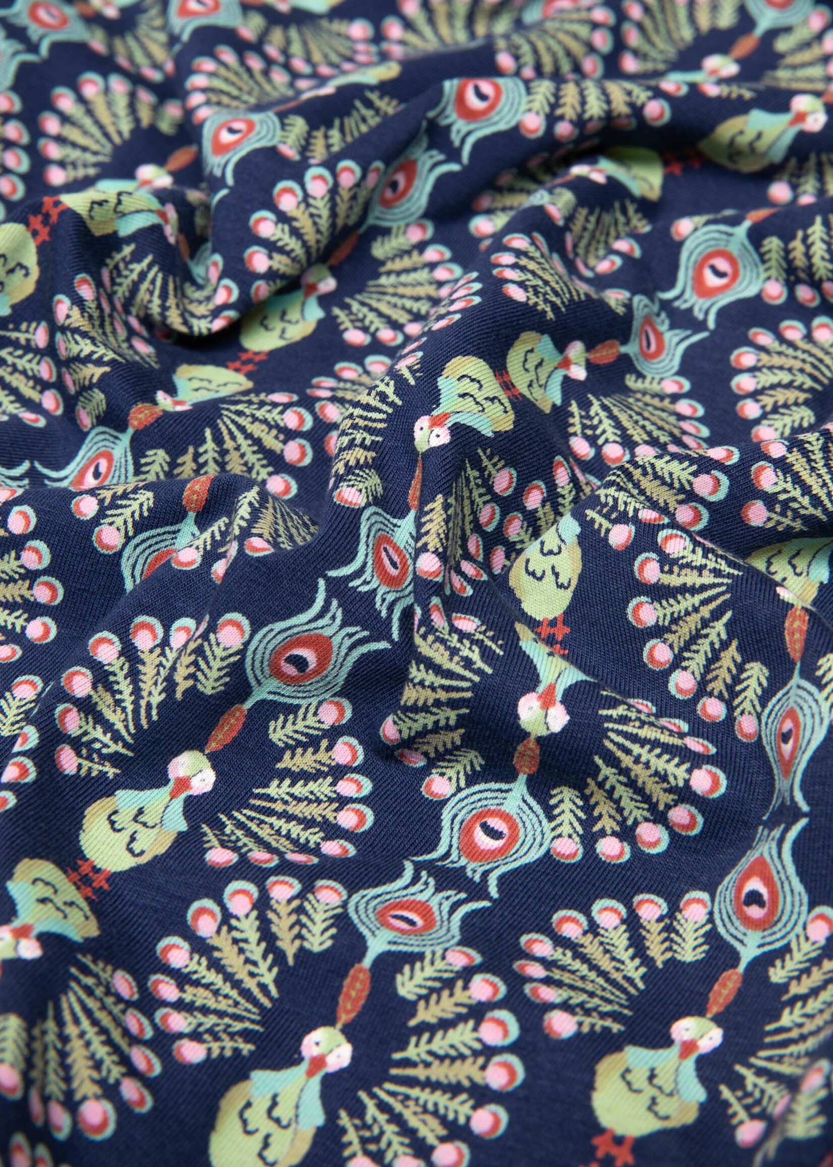 Blutsgeschwister Herbstkleid Shalala Tralala Shawl - feather duster