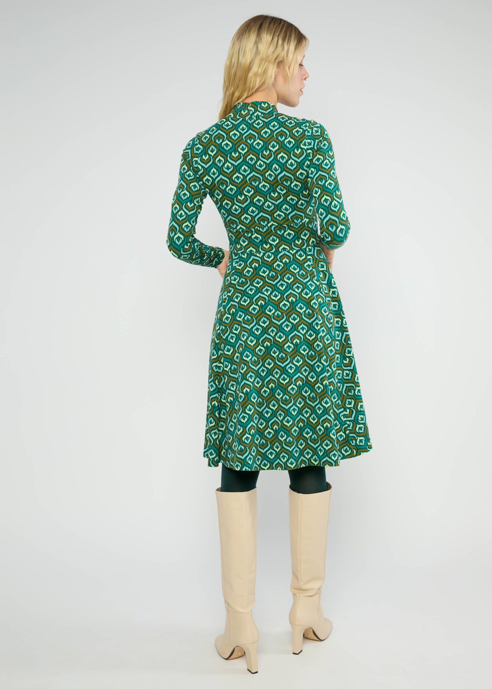 Blutsgeschwister Herbstkleid Shalala Tralala Shawl - colorful ducky