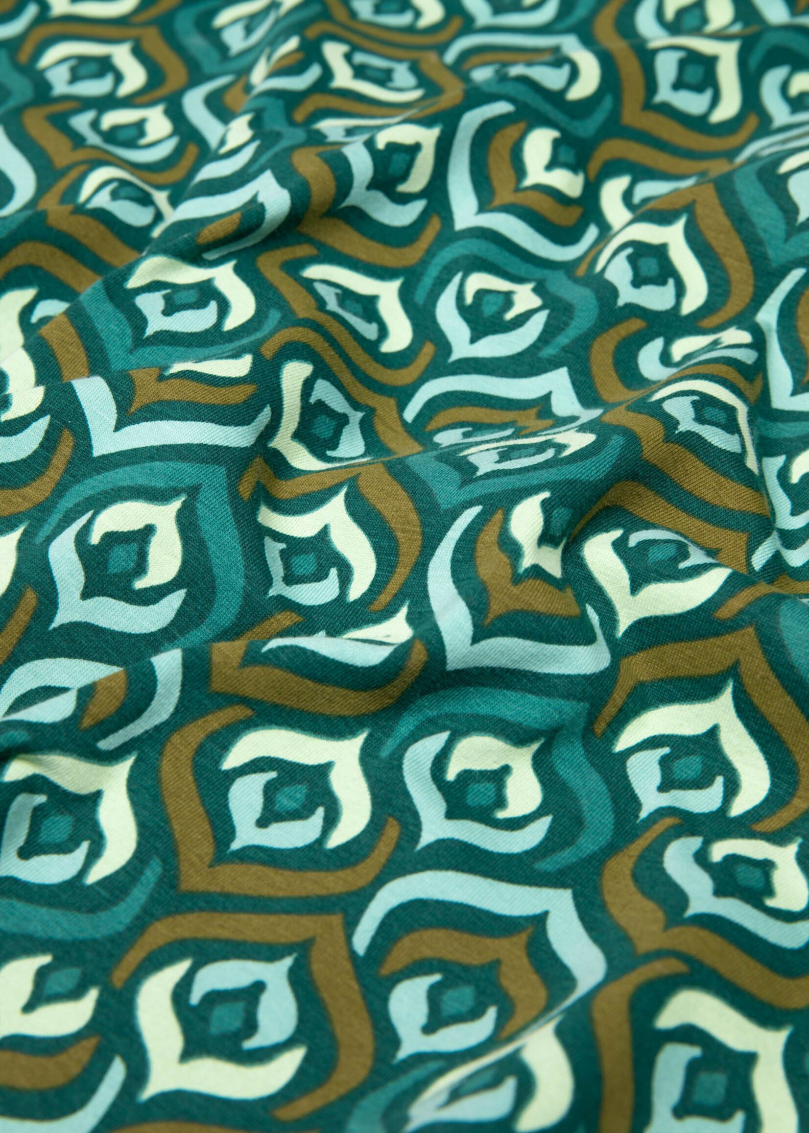 Blutsgeschwister Herbstkleid Shalala Tralala Shawl - colorful ducky