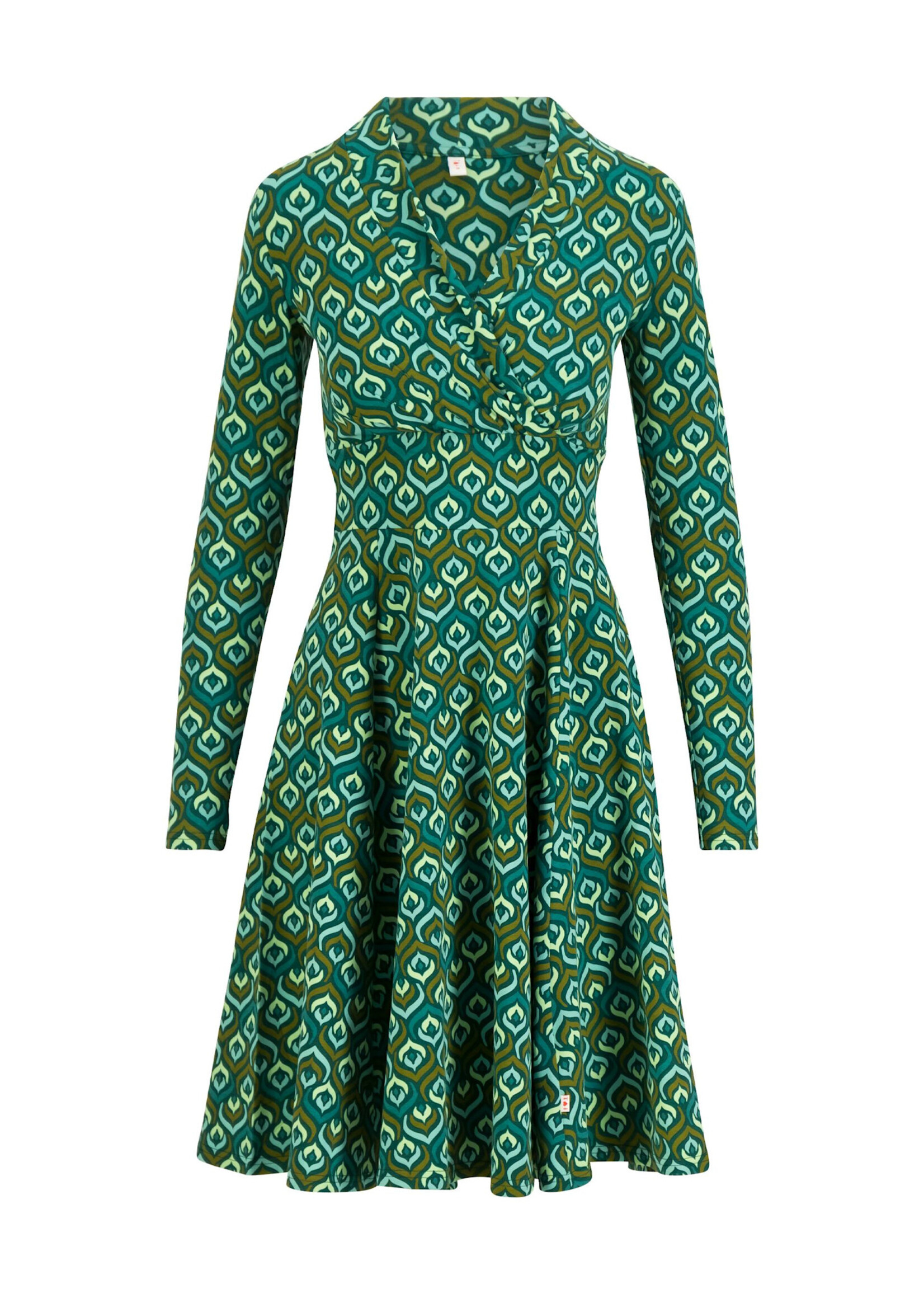 Blutsgeschwister Herbstkleid Shalala Tralala Shawl - colorful ducky