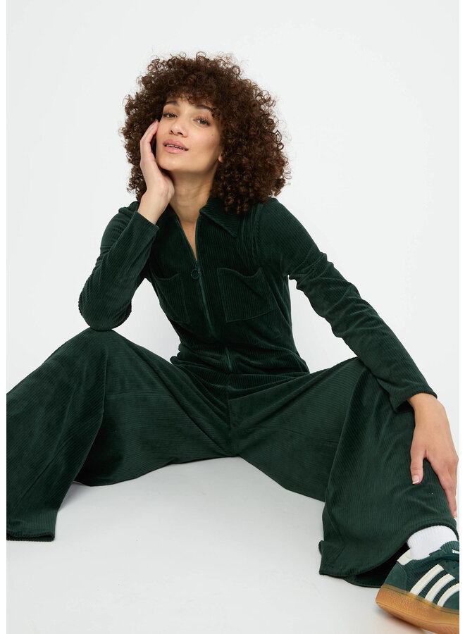 Jumpsuit Jolly Molly - fine needle green