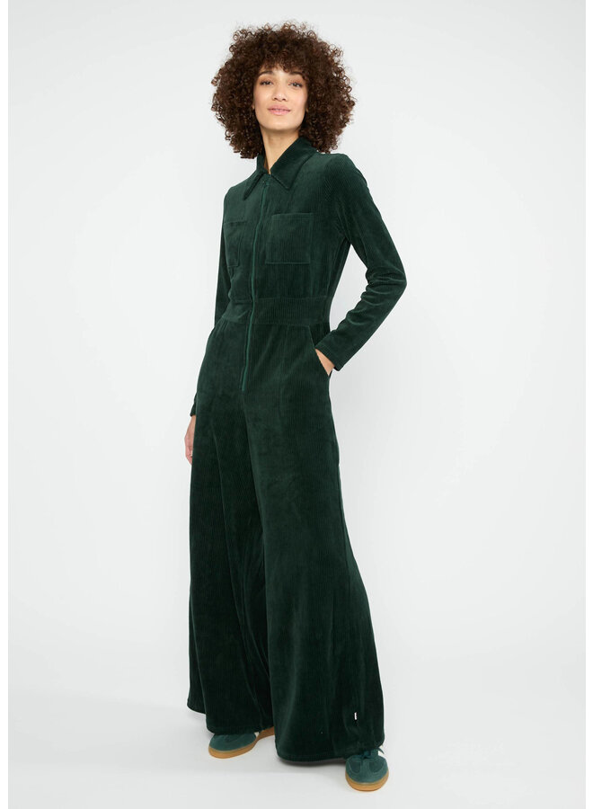 Jumpsuit Jolly Molly - fine needle green