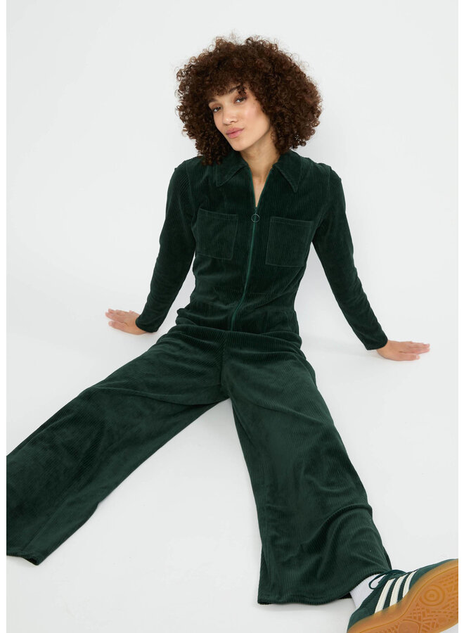 Jumpsuit Jolly Molly - fine needle green