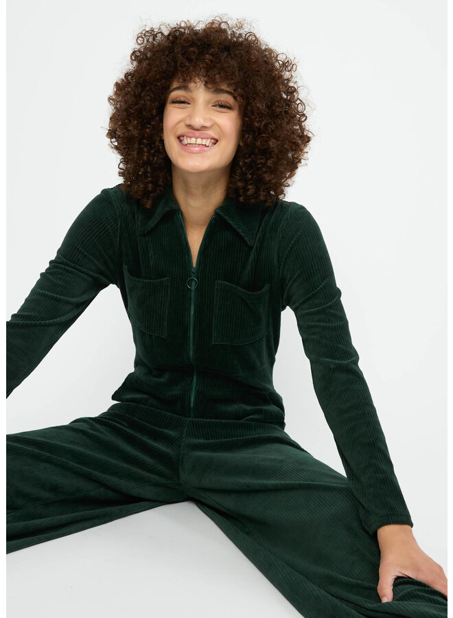Jumpsuit Jolly Molly - fine needle green
